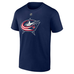 Adam Fantilli Columbus Blue Jackets Fanatics Authentic Stack Name & Number T-Shirt - Navy - NHL 202015345
