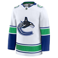 Vancouver Canucks Fanatics Away Premium Jersey - White - NHL 202015732