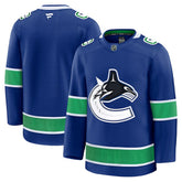 Vancouver Canucks Fanatics Home Premium Jersey - Blue - NHL 202015734