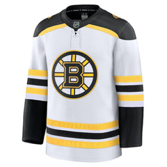 Boston Bruins Fanatics Away Premium Jersey - White - NHL 202015739