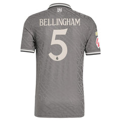 Jude Bellingham Real Madrid Originals 2024/25 Third Player Jersey Charcoal - Adidas cheap