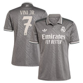Vini Jr. Real Madrid Originals 2024/25 Third Replica Player Jersey Charcoal - Adidas