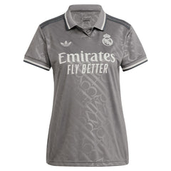Vini Jr. Real Madrid Originals Women's 2024/25 Third Replica Player Jersey Charcoal - Adidas sale