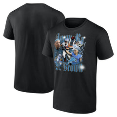 Fanatics Amon-Ra St. Brown Detroit Lions Notorious Player Graphic T-Shirt Black