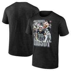 Fanatics Maxx Crosby Las Vegas Raiders Notorious Player Graphic T-Shirt Black
