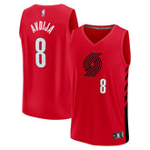 Deni Avdija Portland Trail Blazers Fast Break Player Jersey Statement Edition Red | Fanatics online
