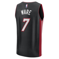 Kel'el Ware Miami Heat Fast Break Replica Player Jersey Icon Edition Black | Fanatics online