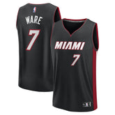 Kel'el Ware Miami Heat Youth Fast Break Replica Player Jersey Icon Edition Black | Fanatics Near Me