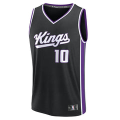 DeMar DeRozan Sacramento Kings Youth Fast Break Replica Player Jersey Icon Edition Black | Fanatics Lifestyle