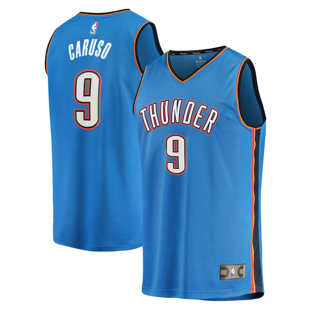 Alex Caruso Oklahoma City Thunder Fast Break Replica Player Jersey Icon Edition Blue | Fanatics