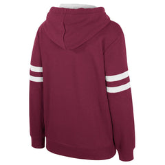 Cleveland Cavaliers Stadium Essentials Women's Road Game Pullover Hoodie Wine