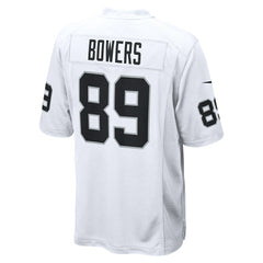 Nike Brock Bowers Las Vegas Raiders Game Jersey White