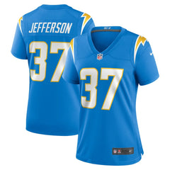 Nike Tony Jefferson Los Angeles Chargers Women's Team Game Jersey Powder Blue