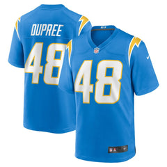 Nike Bud Dupree Los Angeles Chargers Team Game Jersey Powder Blue
