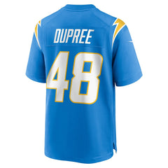 Nike Bud Dupree Los Angeles Chargers Team Game Jersey Powder Blue