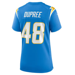 Nike Bud Dupree Los Angeles Chargers Women's Team Game Jersey Powder Blue
