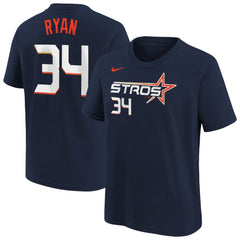 Nolan Ryan Houston Astros Nike Youth Fuse City Connect Name & Number T-Shirt - Navy - Nike Sale