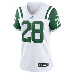 Nike Curtis Martin New York Jets Women's Classic Alternate Retired Player Game Jersey White
