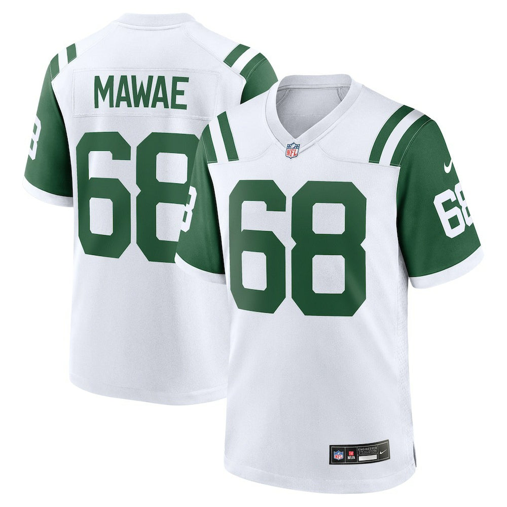 Nike Kevin Mawae New York Jets Retired Player Alternate Game Jersey White