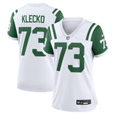 Nike Joe Klecko New York Jets Women's Classic Alternate Retired Player Game Jersey White