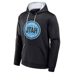 Utah Mammoth Fanatics Defender Fleece Pullover Hoodie - Black - NHL 202032879