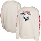 Washington Capitals Youth Star Power Pullover Sweatshirt - Cream - NHL 202034697