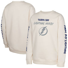 Tampa Bay Lightning Youth Star Power Pullover Sweatshirt - Cream - NHL 202034701