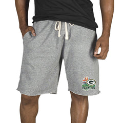 Green Bay Packers Concepts Sport Mainstream Tri-Blend Shorts Gray