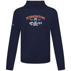Edmonton Oilers Levelwear Anthem Ice Wall Pullover Hoodie - Navy - NHL 202038665