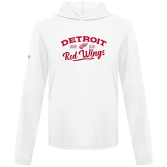 Detroit Red Wings Levelwear Anthem Ice Wall Pullover Hoodie - White - NHL 202038666