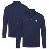 Toronto Maple Leafs Levelwear Heron Insignia Core Quarter-Zip Jacket - Navy - NHL 202038716