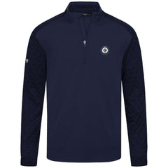 Winnipeg Jets Levelwear Aztec Insignia Core Quarter-Zip Pullover Top - Navy - NHL 202038736