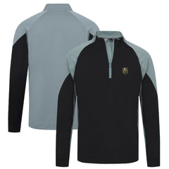 Vegas Golden Knights Levelwear Cadet Insignia Core Quarter-Zip Pullover Top - Black - NHL 202038830