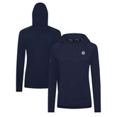 Winnipeg Jets Levelwear Women's Raven Insignia Core Quarter-Zip Jacket - Navy - NHL 202038860