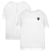Vegas Golden Knights Levelwear Women's Tulip Primary Logo T-Shirt - White - NHL 202038966