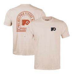 Philadelphia Flyers Levelwear Richmond Stained Glass T-Shirt - Khaki - NHL 202038969