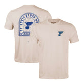 St. Louis Blues Levelwear Richmond Stained Glass T-Shirt - Khaki - NHL 202038973