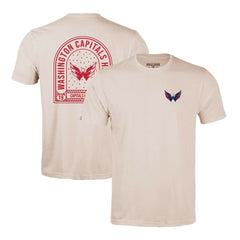 Washington Capitals Levelwear Richmond Stained Glass T-Shirt - Khaki - NHL 202038979