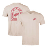 Detroit Red Wings Levelwear Richmond Stained Glass T-Shirt - Khaki - NHL 202038988