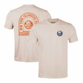 New York Islanders Levelwear Richmond Stained Glass T-Shirt - Khaki - NHL 202038989