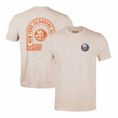 New York Islanders Levelwear Richmond Stained Glass T-Shirt - Khaki - NHL 202038989