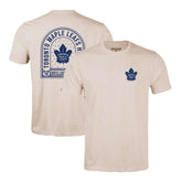 Toronto Maple Leafs Levelwear Richmond Stained Glass T-Shirt - Khaki - NHL 202038992