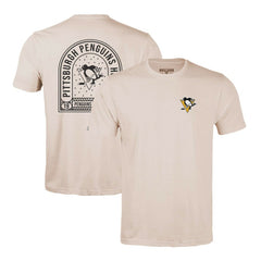 Pittsburgh Penguins Levelwear Richmond Stained Glass T-Shirt - Khaki - NHL 202038993