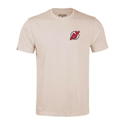 New Jersey Devils Levelwear Richmond Stained Glass T-Shirt - Khaki - NHL 202038998