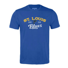 St. Louis Blues Levelwear Richmond Ice Wall T-Shirt - Blue - NHL 202039039