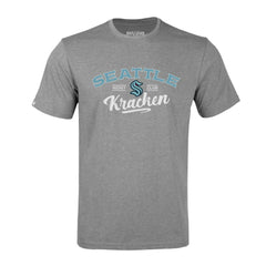 Seattle Kraken Levelwear Richmond Ice Wall T-Shirt - Gray - NHL 202039041