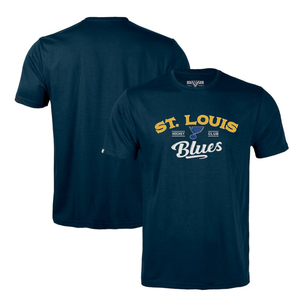 St. Louis Blues Levelwear Richmond Ice Wall T-Shirt - Navy - NHL 202039042