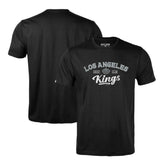 Los Angeles Kings Levelwear Richmond Ice Wall T-Shirt - Black - NHL 202039055