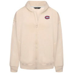 Montreal Canadiens Levelwear Uphill Stained Glass Full-Zip Hoodie Jacket - Khaki - NHL 202039339