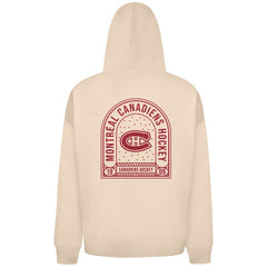 Montreal Canadiens Levelwear Uphill Stained Glass Full-Zip Hoodie Jacket - Khaki - NHL 202039339